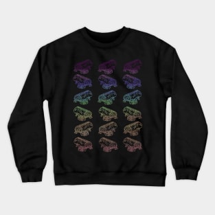 Rainbow Roll Crewneck Sweatshirt